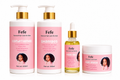 Fefe Kids Natural Hair Care Complete Set | Shampoo, Conditioner, Hair Oil & Hair Mask for Curly Hair ✨